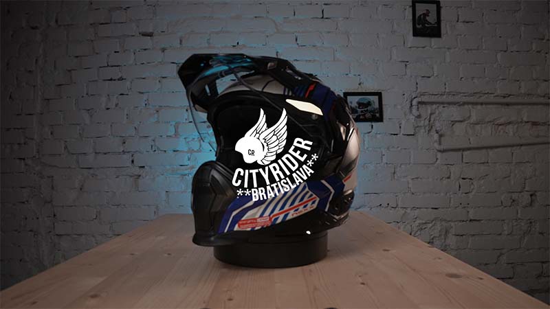 Blue Nexx Motorcycle Helmet CityRider